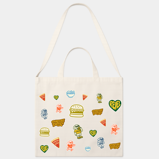 reveler tote bag