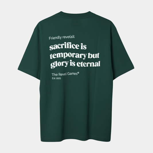 glory is eternal tee en su versión BVMPRS