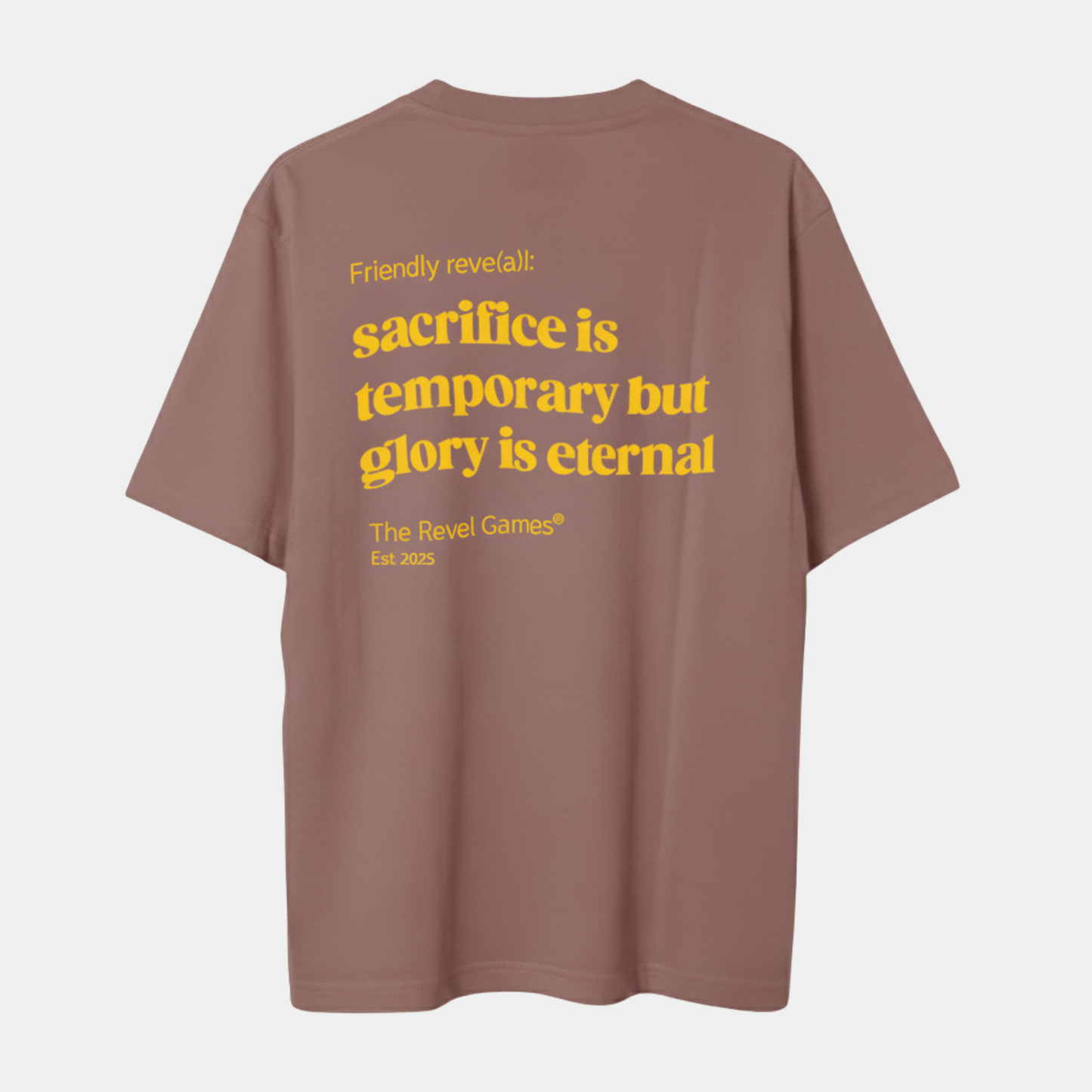 glory is eternal tee en su versión Venezuela