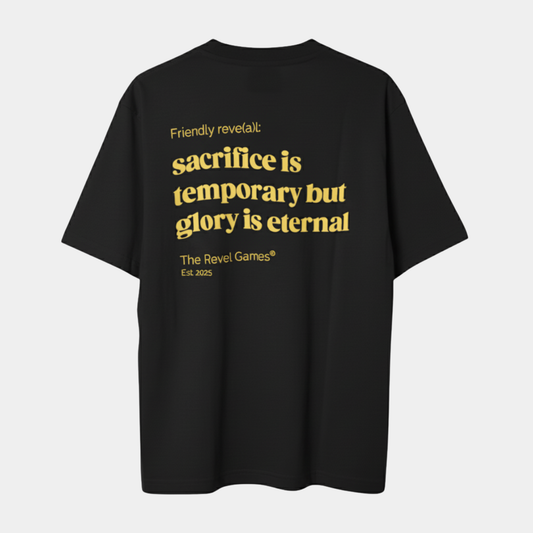 glory is eternal tee en su versión revelstudios