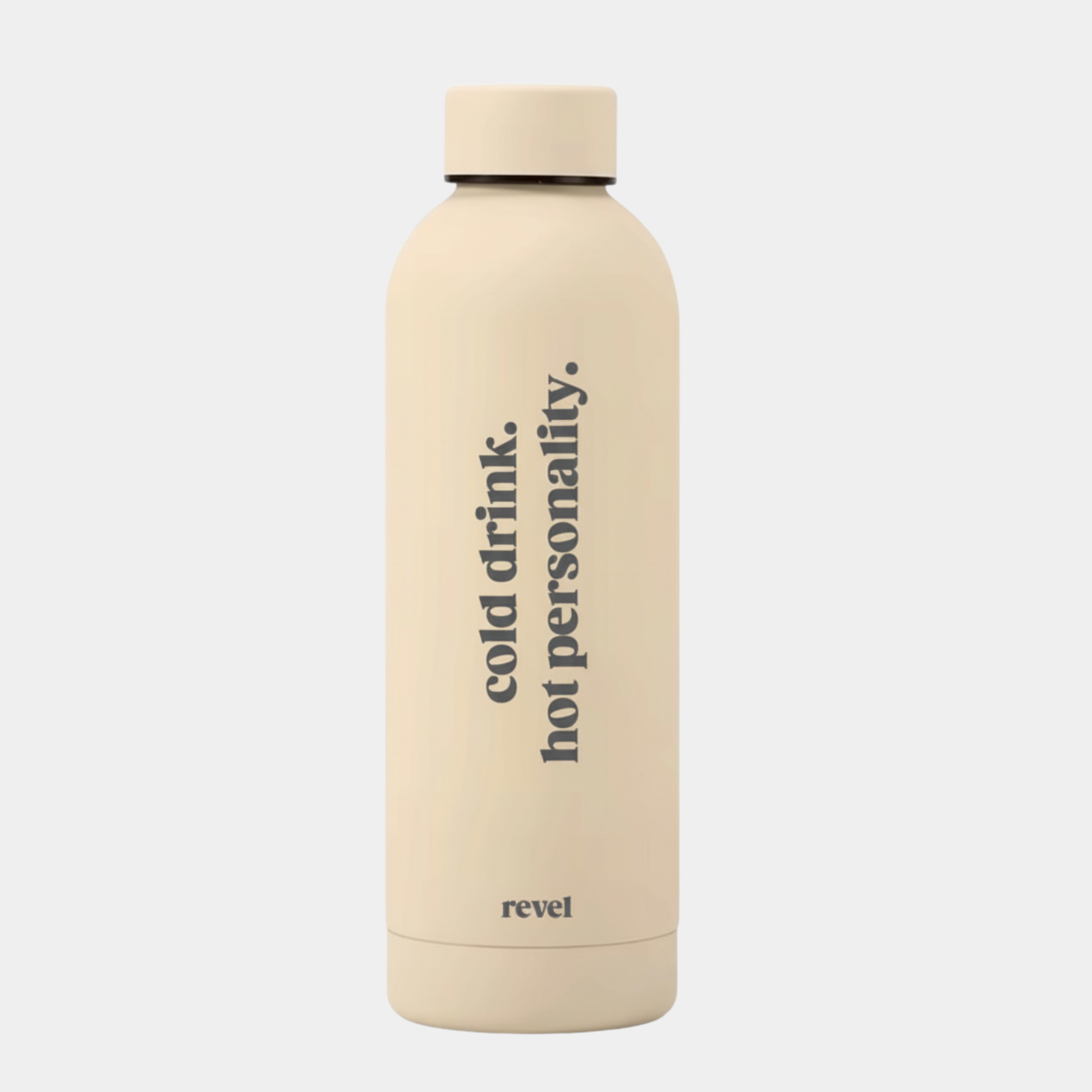 cold drink hot personality revel bottle en color beige