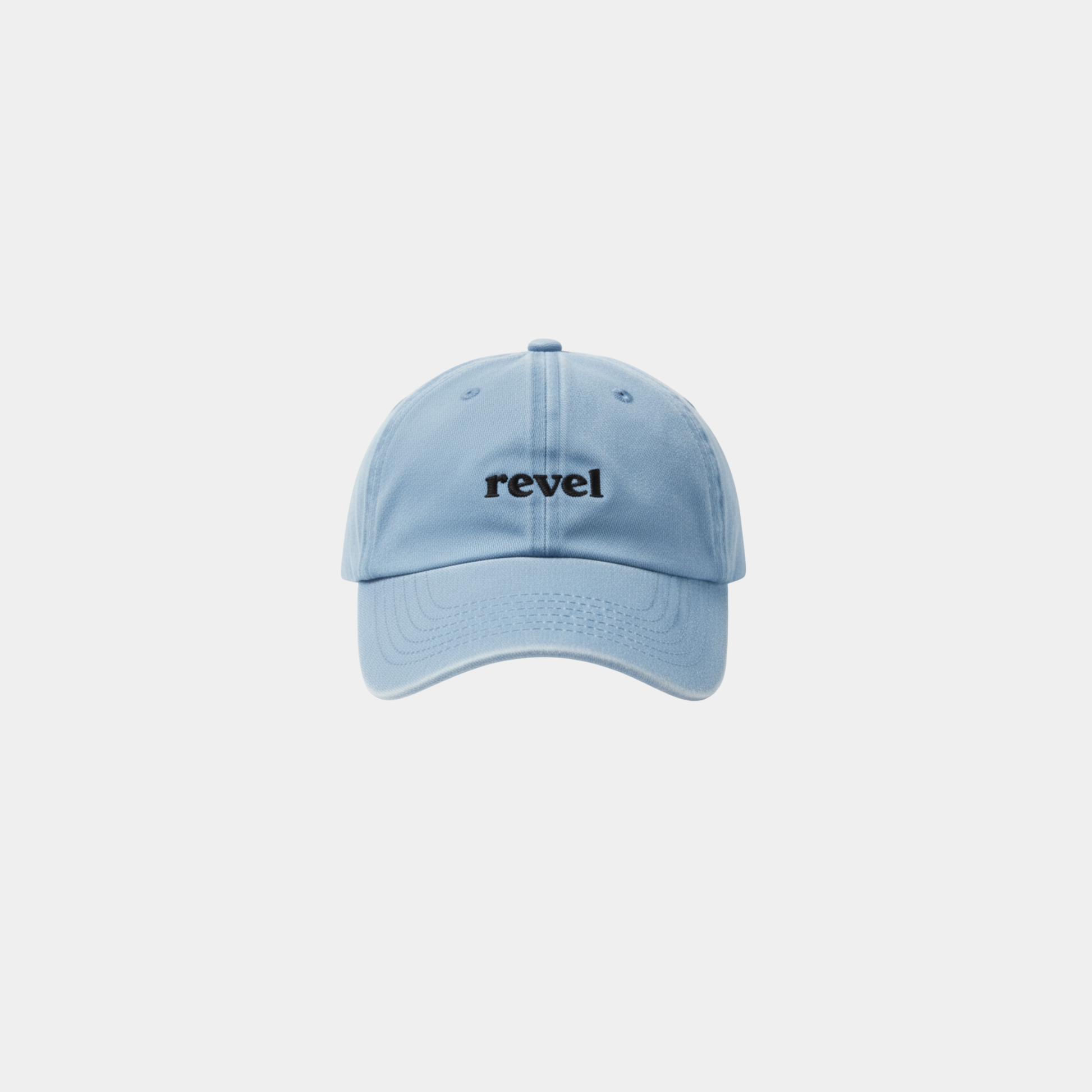 revel daily cap en su versión azul denim