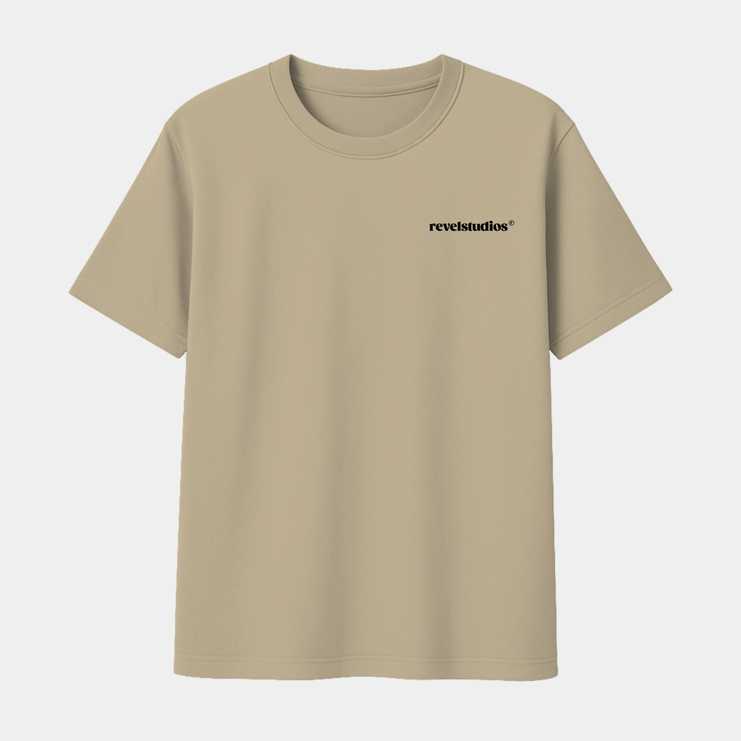 yo pa comerme oversize tee en su versión beige